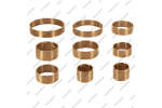 Комплект втулок (9шт., бронзовые)