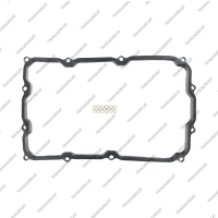 Прокладка поддона нижнего (12 отверстий, резиновая)