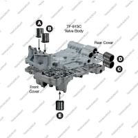 Поршень аккумулятора (Gen 1/2, 2003-up, с уплотнительным кольцом)