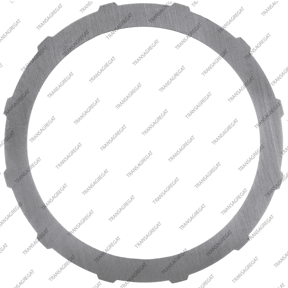 Фрикционный диск (133x1.6x12T) E1 (односторонний, наружные зубья, ширина зуба 10mm)