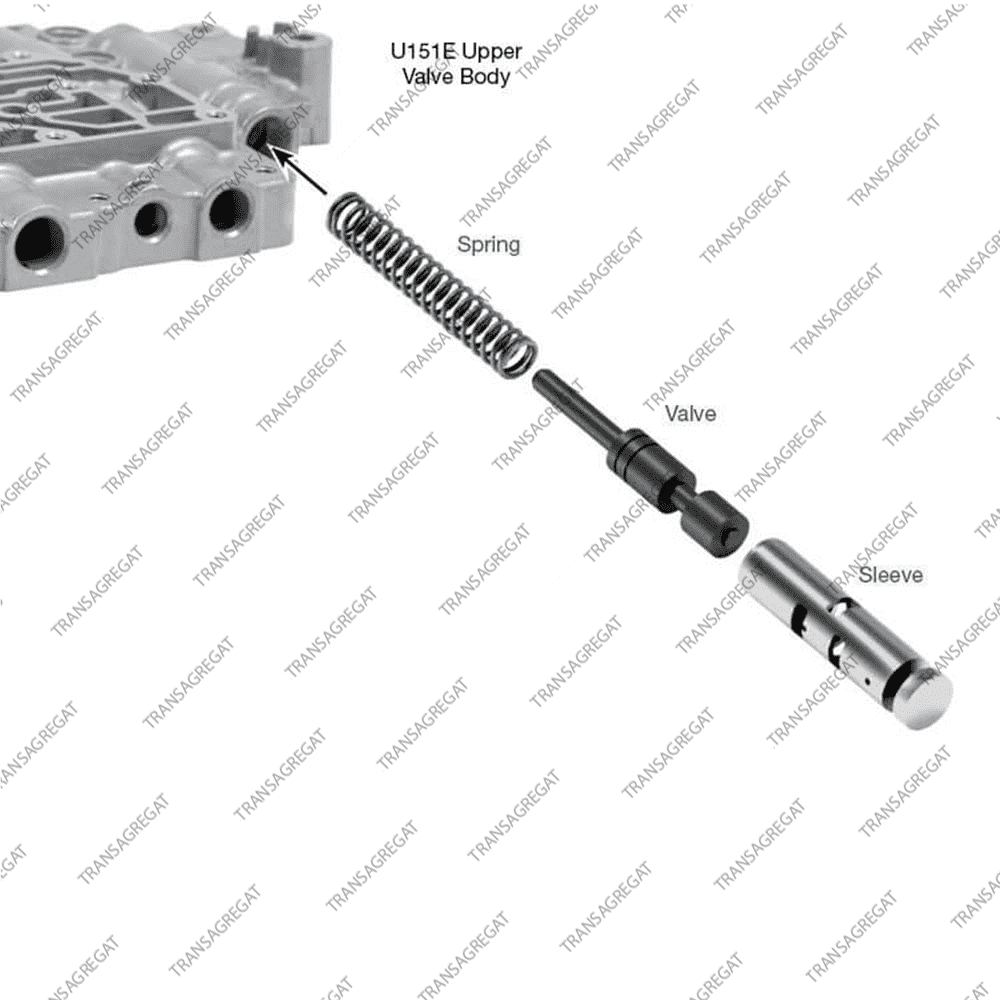Клапан модулирования давления соленоидов (ремонтный)