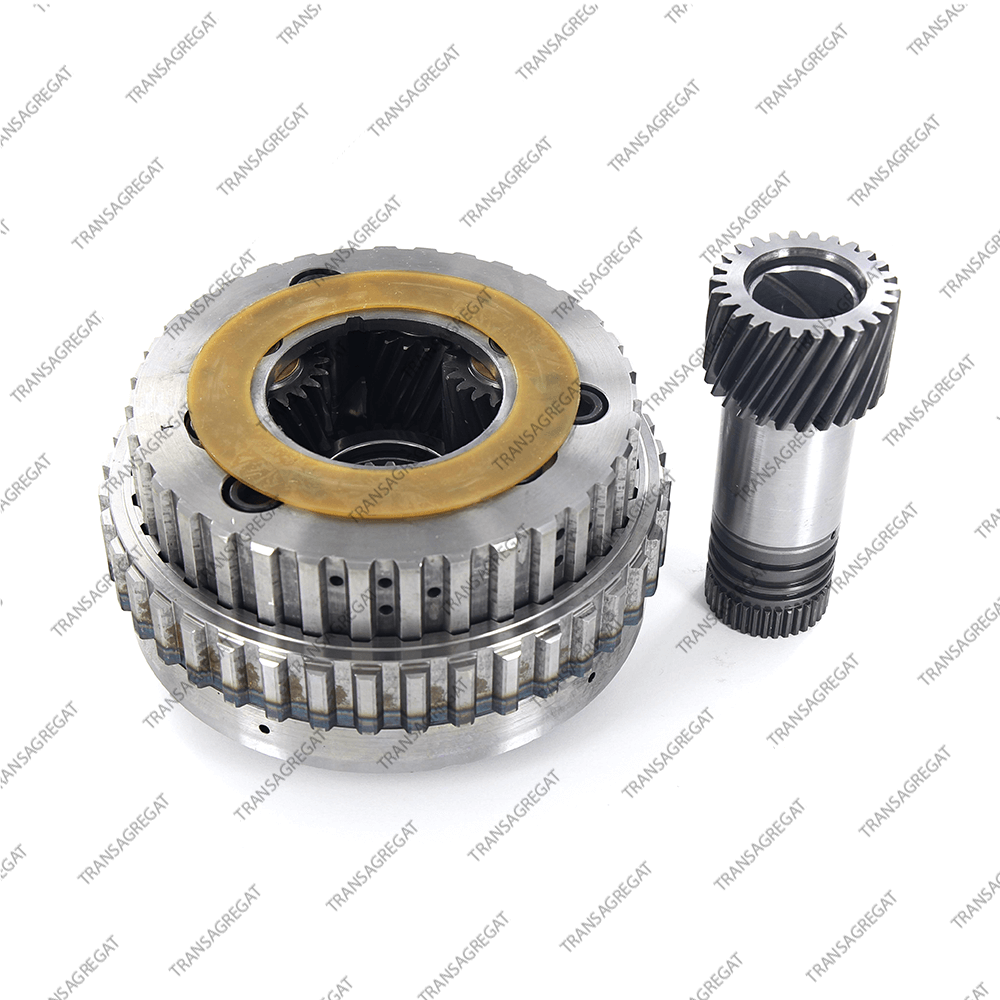 Планетарный редуктор задний (в сборе с задней солнечной шестерней, б/у)