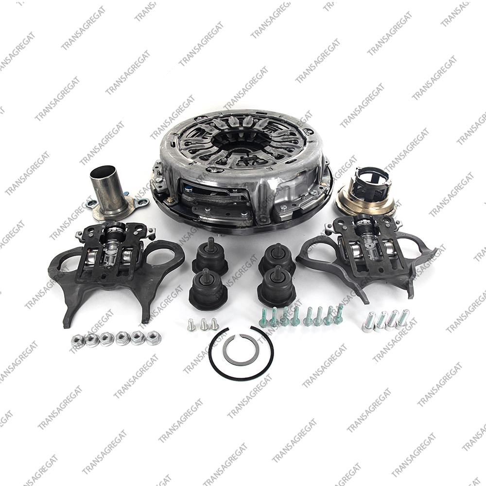 Корзина сцепления (в сборе, тип 1, с вилками и выжимным подшипником)*