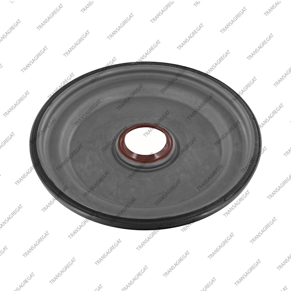 Крышка передняя (OD 239mm, обрезиненная)*