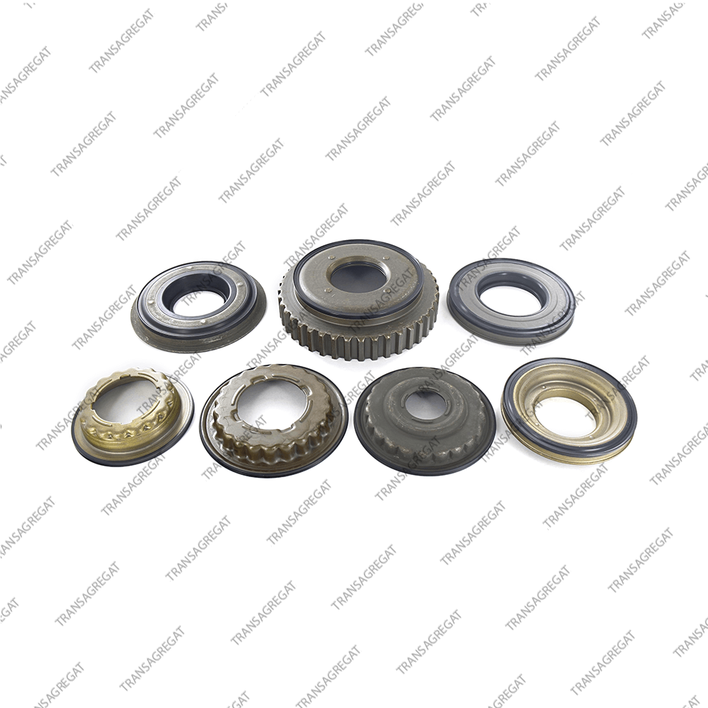 Комплект поршней (7шт., обрезиненные, с поршнем Direct)*