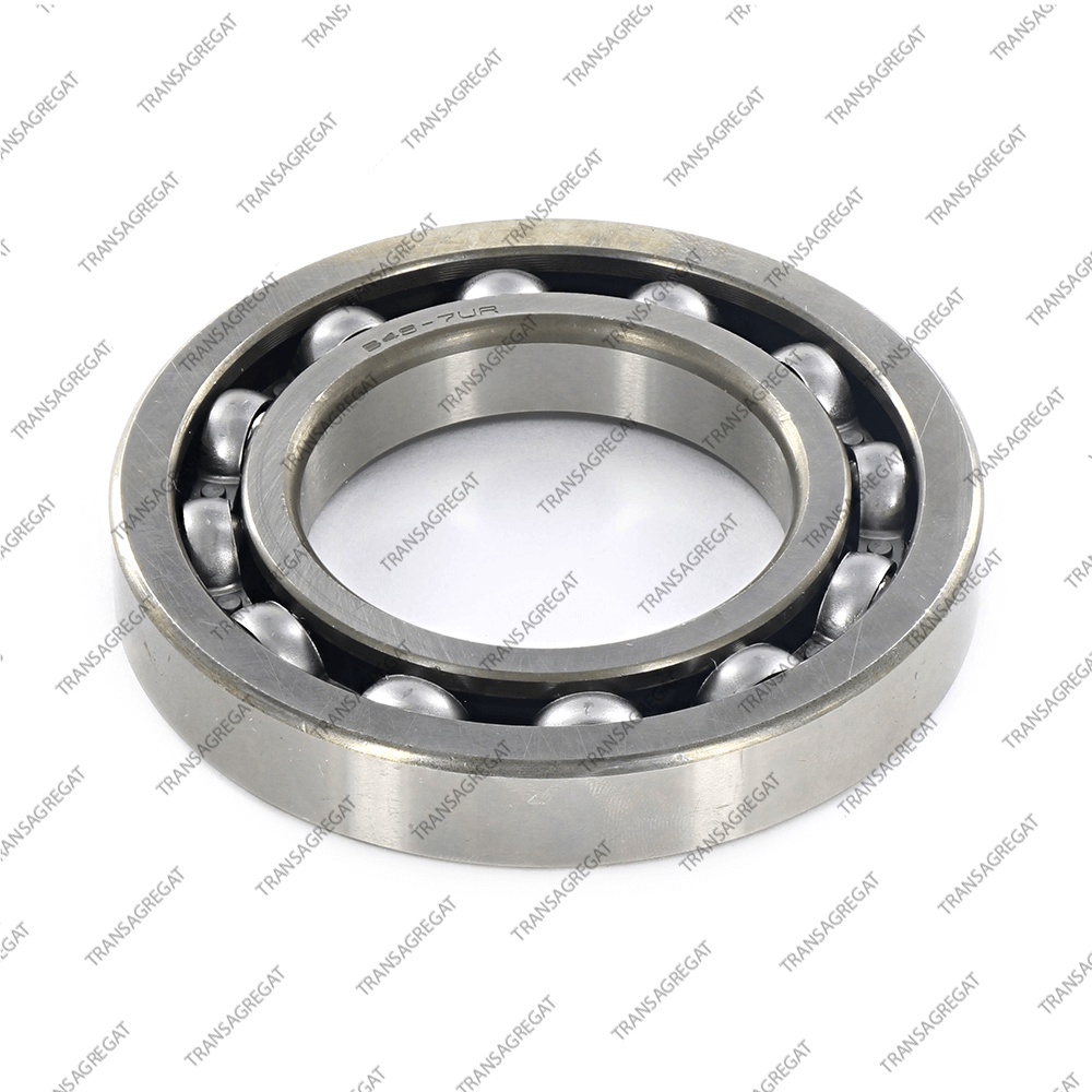 Подшипник ведущего шкива передний (тип 1, 49x87x14.0, шариковый, металлический сепаратор)